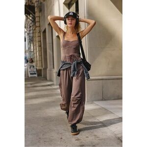 NWT 🏷️!!! Free People Inbound Onesie in Dark Espresso Size L